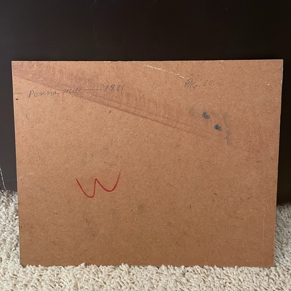 Vintage “Panora Mill” Oil on Board 1981 - Picture 9 of 12